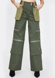 [I AM GIA] Khaki Blaze Cargo Pants