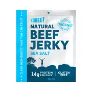 KOOEE! Snacks Grass-Fed Beef Jerky - Classic Sea Salt - 30G