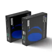 4K KVM HDMI Extender Over IP CAT6 4K@60Hz One to Many Upto 330 Feet, 2 USB 1....