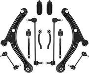 12pcs Suspension Kit Control Arm Ball Joint Tie Rod End Set Compatible For Honda Pilot Acura MDX 2001 2002 2003 2004 2005