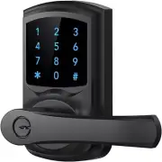 Keyless Entry Door Lock, Keypad Door Lock with Handle, Electronic Door Lock