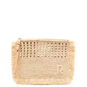 [Rabanne] Natural Raphia Pouch