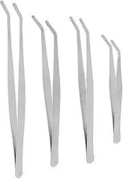 Stable Material Tweezers Set 4-piece Landscaping Tool Perfect for Gardening Bonsai and Teaching