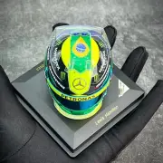 Spark 1/5 Helmet replica Mercedes-AMG F1 Team Lewis Hamilton Brazilian GP 2023