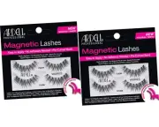 Ardell False Eyelashes-Magnetic Strip Lashes w/ Applicator - Wispies (Pack of 2)