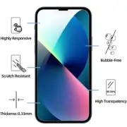 Tempered Glass Screen Protector For iPhone 16 15 14 13 12 11 Pro Max XS XR 8