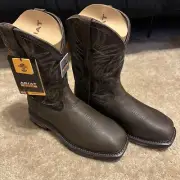 ARIAT WORK Men's 11" WorkHog Square Toe Composite Toe Internal Metatarsal H2O