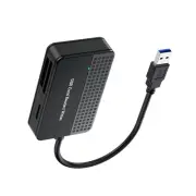 USB 3.0 4 in 1 Hub Converter Multi Slot Card Reader Adapter Fit For SD/SDHC/SDXC