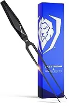 DALSTRONG Meat Fork - 21,5 cm - Shadow Black Series - Black Titanium Nitride Coated - High Carbon - 7CR17MOV-X Vacuum Treated Steel - Sheath Included - NSF Certified