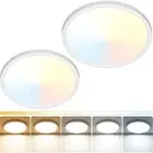 15Inch LED Ceiling Light Flush Mount, 5CCT 3000K-6500K Adjustable Ceiling Lig...