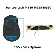 2/5 Set Optional 0.6mm Mouse Stickers Feet For Logitech M280 M275 M330 Mouse