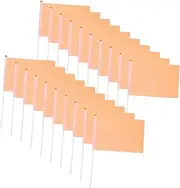CANIGHT Versatile Event Flags 50pcs Handheld Mini Flags for Anniversary Holiday Celebrations
