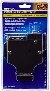 Narva 7 Pin Trailer Plug and Socket with 50A Anderson Socket and Plug