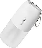 MAGICLULU 1Set Portable Dual Spray Battery Desktop Humidifier with Night Light Car Diffuser for Home and Travel Quiet Operation Capacity Mist Moisturizes Dry Skin White