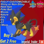 Pokémon Sword and Shield ✨ Shiny Luxray ✨ W/ Best 6IV Customizable
