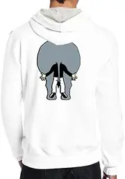 Celeste Luke Mens Hoodies Back Print Personalized Hooded Sweatshirts Hoth Mobile ATAT Customized Graphic Blend Pullover