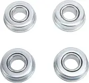 4Pcs Lawn Mower Wheel Bearings: Heavy Duty Steel 12.7mm X 28.6mm Replacement Bearings for Mower Shaft, Durable Lawnmower Wheel Bearings