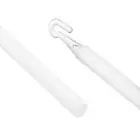 35" Blinds Wand Replacement, Vertical Blinds Tilt Wand with Hook and Grip, White