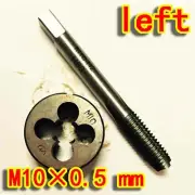 HSS M10 × 0.5 mm left Hand machines tap and die Threading Tool Metric set