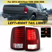 LED Tail Light For 2013-2018 Ram 1500 2500 3500 LED Lamps Driver Passenger EOU