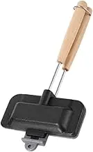 MOTHNUR Kitchen Non Stick Sandwich Maker Pan Portable Breakfast Machine for Toast Eggs and Versatile Outdoor Frying Pan Compatible with Induction Cookers