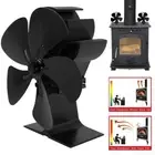 Log Burner Heat Powered Fan Wood Stove Fan Fireplace Fan Wood Burning Stove