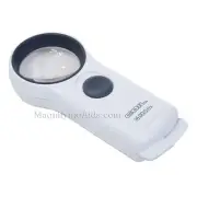 5X COIL Illuminated Pocket Magnifier - 1.75 Inch Lens - Lighted Magnifier - NEW
