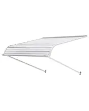 Window Awning Door Canopy 40x42 in Aluminum Alloy Front Door Awnings Anti-Rust