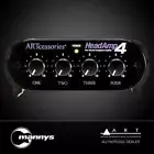 ART Pro Audio HeadAMP 4 8-Output Stereo Headphone Amp