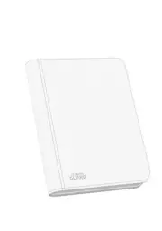 ULTIMATE GUARD 160 Card WHITE 4 POCKET XENOSKIN ZIPFOLIO BINDER Storage Album