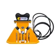 HIMAC VIBRATORY PLATE COMPACTOR - SUITS 1 TO 9 TONNE EXCAVATORS WITH CASE DRAIN