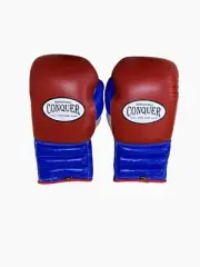 Conquer Custom Made Leather professional Boxing gloves