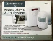 Bunker Hill Security Wireless Driveway Alert System Range 400 Ft. Infrared NEW
