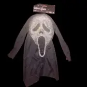 GhostFace Scream Mask Luxe Crystal & Jet Black Diamonds New