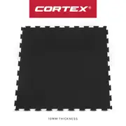 CORTEX Interlocking Rubber Gym Floor Mat 10mm