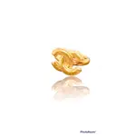 黃金小香戒指 黃金菱格紋香戒指 黃金雙C戒指 黃金戒指 重量0.55錢(全新品)