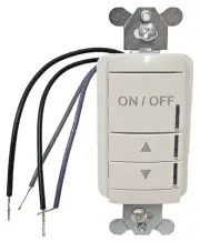 Acuity Controls SPODMRD WH Sensor Switch 235YC9 Wall Switch Dimmer White