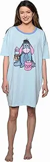 [Disney] Womens Sleepshirt Mickey Minnie Mouse Print One Size and Plus