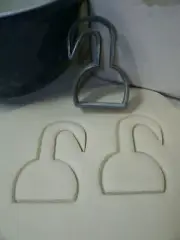 CAPTAIN HOOK PIRATE HAND PETER PAN DISNEY SPECIAL COOKIE CUTTER USA PR842