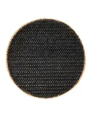 [Maxwell & Williams] Table Accents Round Placemat 38cm in Black/Natural