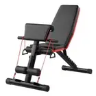 New Weight Bench Fitness Bench Press Squat Rack Adjustable Home Gym Equip