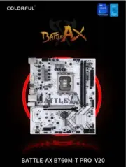 Colorful BATTLE-AX B760M-T PRO V20 DDR4 Motherboard LGA 1700 ATX NEW