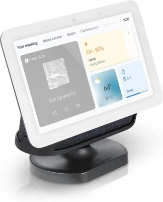 Adjustable Stand for Google Nest Hub 2nd GenMade for Google Charcoal