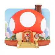 Nintendo Super Mario 2.5 In Deluxe Toad House Figure Toy Playset Kids 3y+