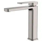 Tono Medium Basin Mixer, Brushed Nickel