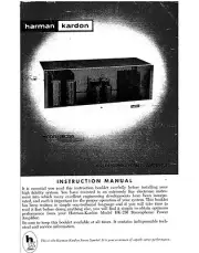 Harman Kardon HK250 Receiver Owners Instruction Manual