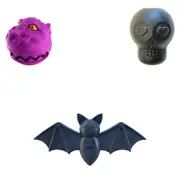 SodaPup Frightful Fetch n' chew Dog Toy Bundle