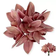 Artificial flower real touch latex cymbidium orchid flowers wedding flowers