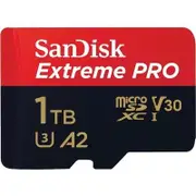 SanDisk EXTREME PRO MICROSDXC SQXCD 1TB V30 U3 - SDSQXCD-1T00-GN6MA