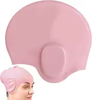 Silicone Swim Caps - Skin-Friendly Lightweight Swimming Caps - Reusable Silicone Bathing Hats Protective Gear for Enthusiasts Girls Boys Teenagers Men Women Beginners Professionals